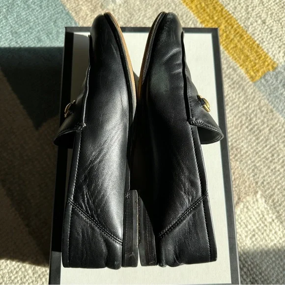 Gucci Brixton Horsebit Leather Loafers - Picture 5 of 10